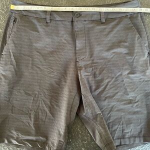 Hang Ten 38 Men's Gray Pinstripe Shorts